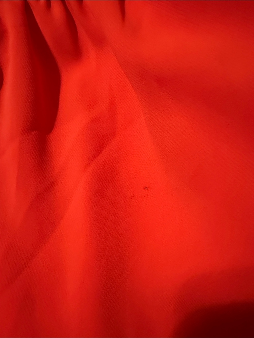 Amanda Uprichard Women’s Vareta Dress Ruffle Orange medium Mini - Picture 9 of 9